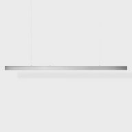 Anour I Model Cordless Aura Hanglamp - 150 cm - Geborsteld roestvrij staal