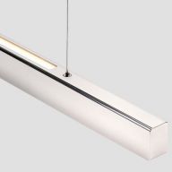 Anour I Model Cordless Aura Hanglamp - 150 cm - Gepolijst roestvrij staal