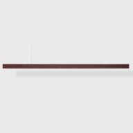 Anour I Model Cordless Aura Hanglamp - 150 cm - Roestkleurig staal