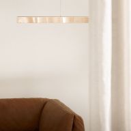 Anour I Model Cordless Aura Hanglamp - 200 cm - Geborsteld koper
