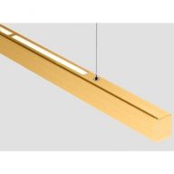 Anour I Model Cordless Aura Hanglamp - 200 cm - Geborsteld messing