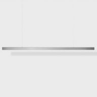 Anour I Model Cordless Aura Hanglamp - 200 cm - Geborsteld roestvrij staal