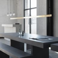 Anour I Model Cordless Aura Hanglamp - 200 cm - Gebruind messing