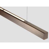 Anour I Model Cordless Aura Hanglamp - 200 cm - Gebruind messing
