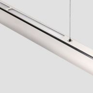Anour I Model Cordless Aura Hanglamp - 200 cm - Gepolijst roestvrij staal