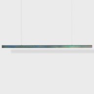Anour I Model Cordless Aura Hanglamp - 250 cm - Donker opaal chroom