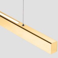 Anour I Model Cordless Aura Hanglamp - 250 cm - Gepolijst messing
