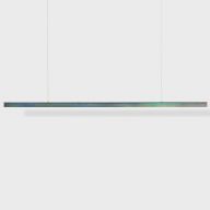 Anour I Model Cordless Aura Hanglamp - 300 cm - Donker opaal chroom