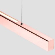 Anour I Model Cordless Aura Hanglamp - 300 cm - Gepolijst koper