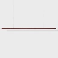 Anour I Model Cordless Aura Hanglamp - 300 cm - Roestkleurig staal