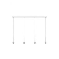 Grau Falling Sun Trace Four Hanglamp - Gepolijst