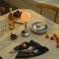 Grau Fire Portable Lamp - Zwart