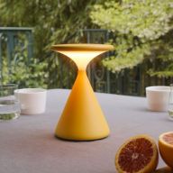 Grau Salt Portable Lamp - Blood orange
