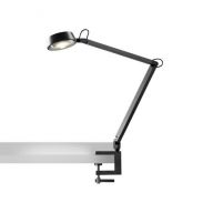Light-Point Dark T1 Tafellamp met tafelklem - Carbon black 