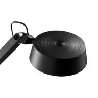 Light-Point Dark T1 Tafellamp met tafelklem - Carbon black 