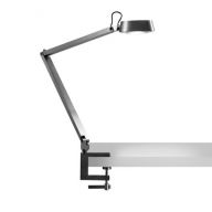 Light-Point Dark T1 Tafellamp met tafelklem - Titanium 