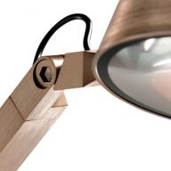 Light-Point Dark T2 Tafellamp met tafelklem - Rose goud 
