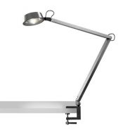 Light-Point Dark T2 Tafellamp met tafelklem - Titanium 