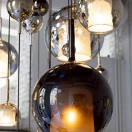 Penta Glo Large Hanglamp - Brons - 200 cm