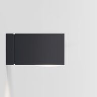 IP44 Como Down Wandlamp - Zwart