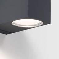 IP44 Como Wandlamp - Antraciet