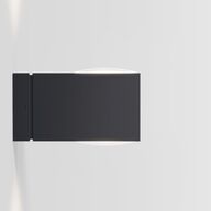 IP44 Como Wandlamp - Zwart