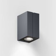 IP44 Cut Down Wandlamp - Antraciet