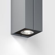 IP44 Cut Down Wandlamp - Grijs