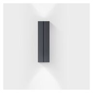 IP44 Cut Wandlamp - Antraciet
