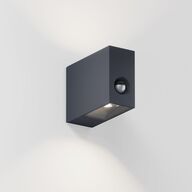 IP44 Eye Control Wandlamp - Antraciet