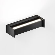 IP44 Slat One Wandlamp - Zwart