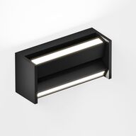 IP44 Slat Wandlamp - Zwart