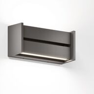 IP44 Slat Wandlamp - Bruin