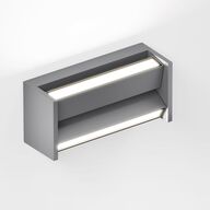 IP44 Slat Wandlamp - Grijs