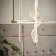 Outlet - Hollands Licht Vapour Vertical Hanglamp - Goud