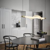 Outlet - Hollands Licht Vapour Vertical Hanglamp - Goud