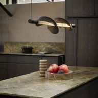 Outlet - Hollands Licht Vapour Vertical Hanglamp - Goud