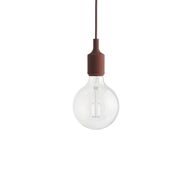 Muuto E27 Hanglamp LED - Deep red