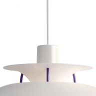 Louis Poulsen PH 5 Mini Hanglamp - Wit classic