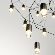 Vibia Wireflow Kroonluchter 0301 - Zwart