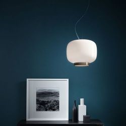 Foscarini Chouchin 2 Reverse Hanglamp - Wit - Groen
