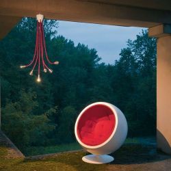 Less 'n' More Athene A-6DL Hanglamp - Aluminium