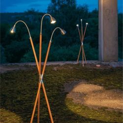 Less 'n' More Athene A-3HSL Vloerlamp - Aluminium