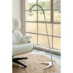 Less 'n' More Athene A-SL Vloerlamp - Aluminium