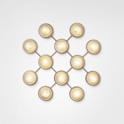 Nuura Lilla 12 Wandlamp - Goud