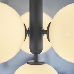 Nuura Miira 4 Hanglamp - Grijs - Wit