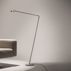 Absolut Lighting Basica Task Vloerlamp - Zilver