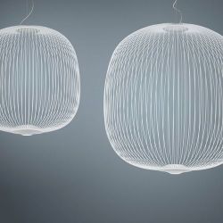 Foscarini Spokes 2 Large Hanglamp - Dimmer - Wit