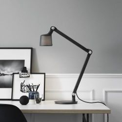 VIPP Vipp521 Bureaulamp met voet - Zwart