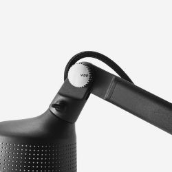 VIPP Vipp521 Bureaulamp met voet - Zwart
